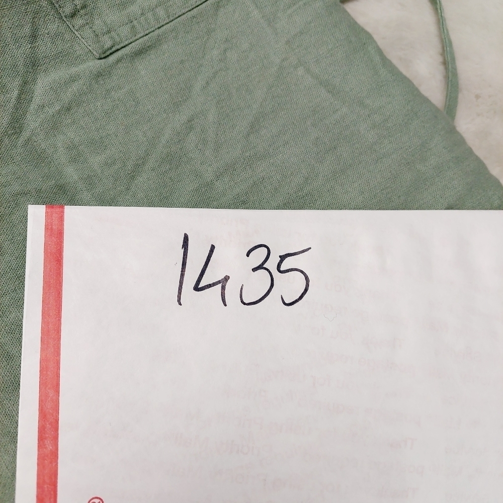 Vintage Studio Green Mid Rise Cargo Pocket Wide Leg Trousers 1435 - Picture 7 of 7